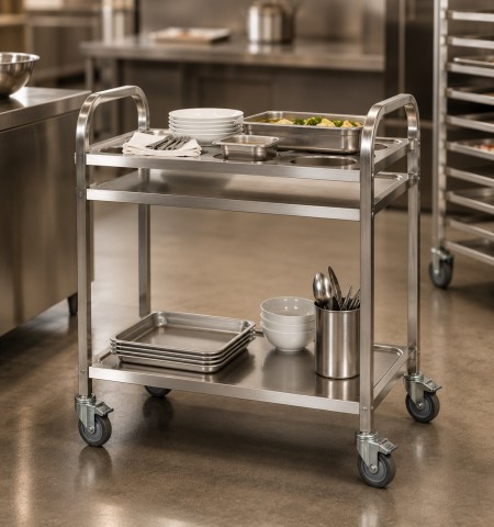 Stainless Steel Serving Cart Series