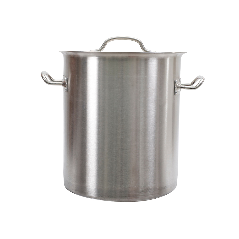No Rim/Band Stainless Steel Pot