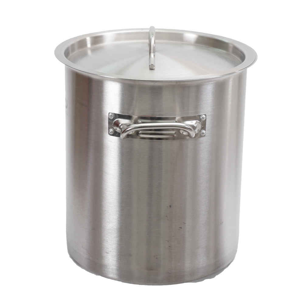 No Rim/Band Stainless Steel Pot