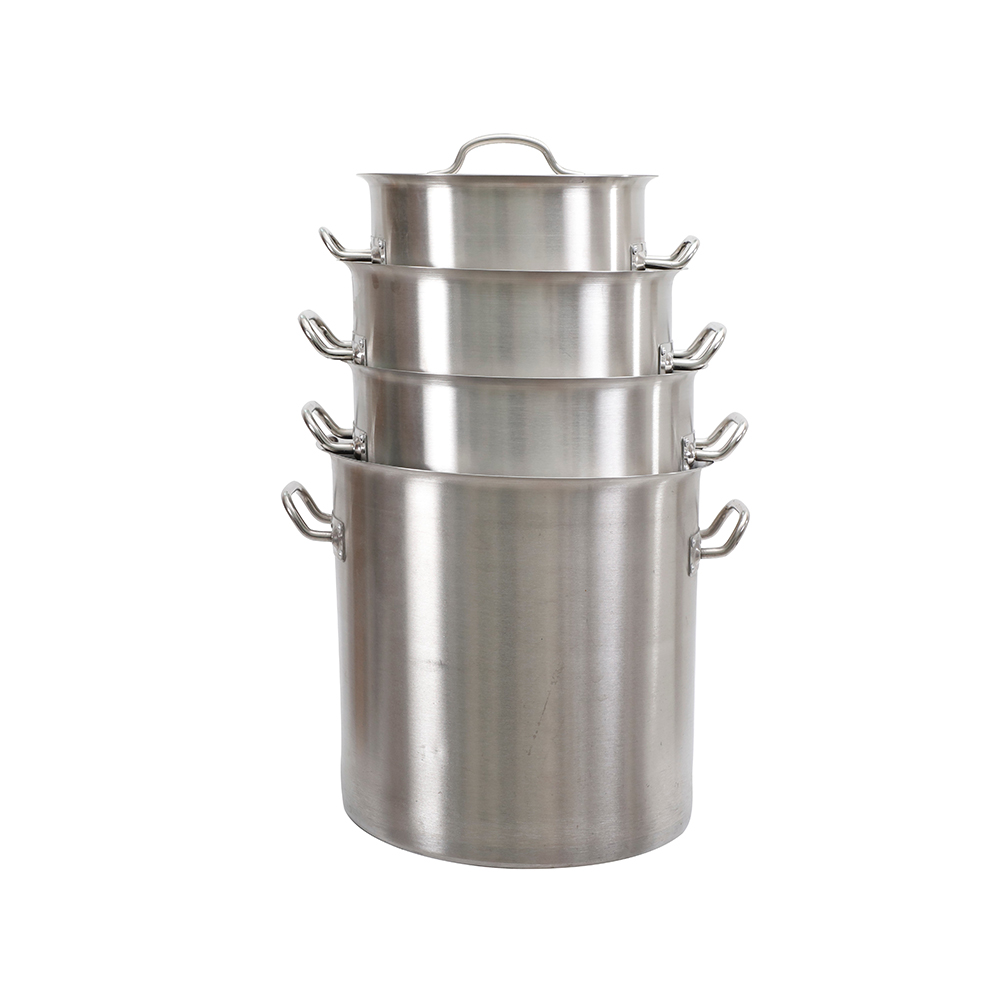 No Rim/Band Stainless Steel Pot
