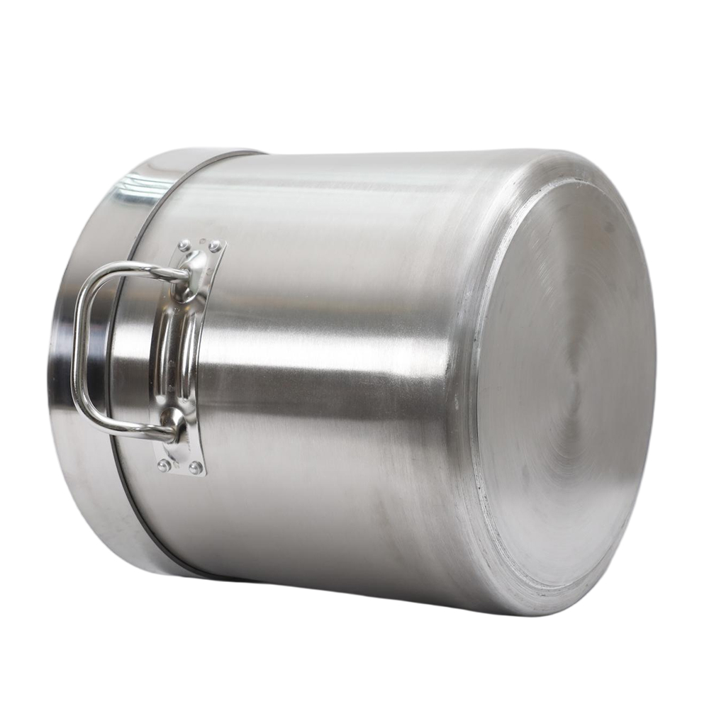 Straight-Sided With Rim/Band Stainless Steel Pot