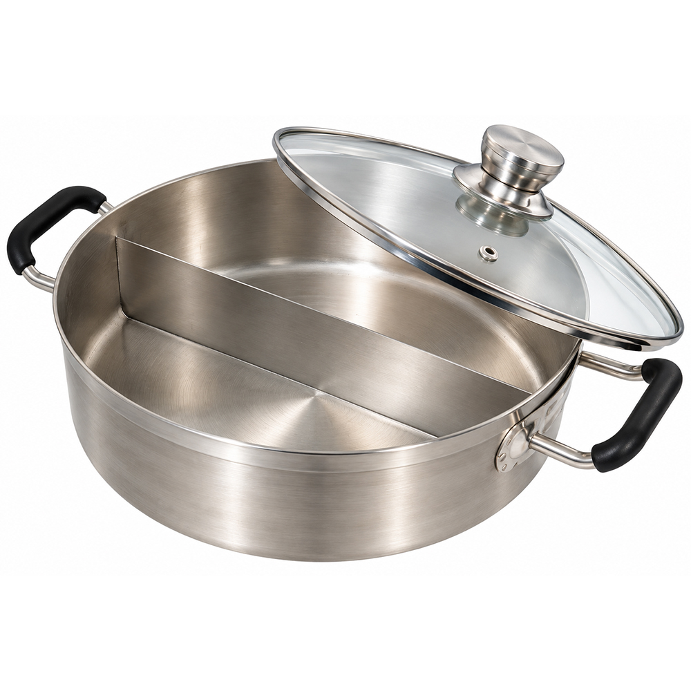 Stainless Steel Dual-Flavor Hot Pot