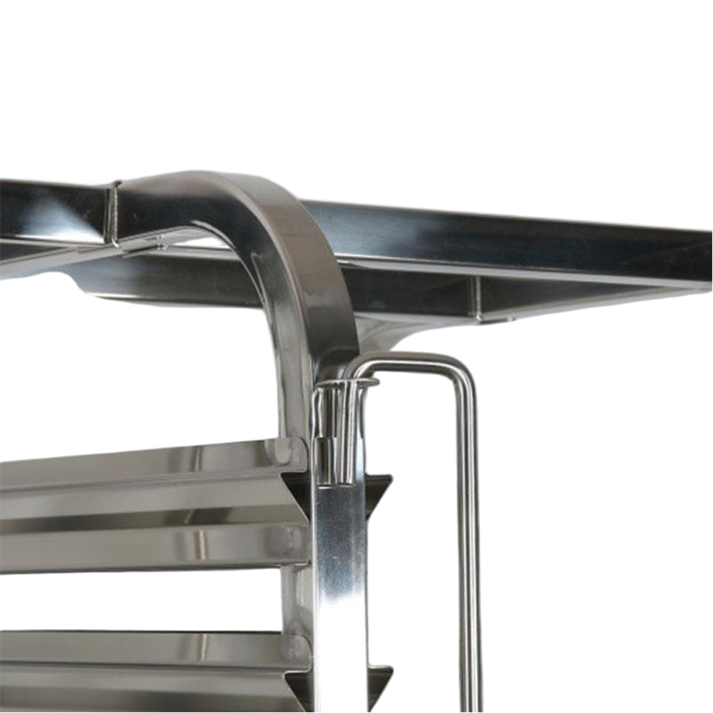 Stainless Steel Double-Row Gastronorm Pan Rack