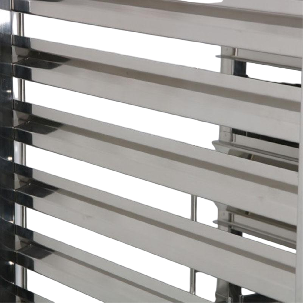Stainless Steel Double-Row Gastronorm Pan Rack