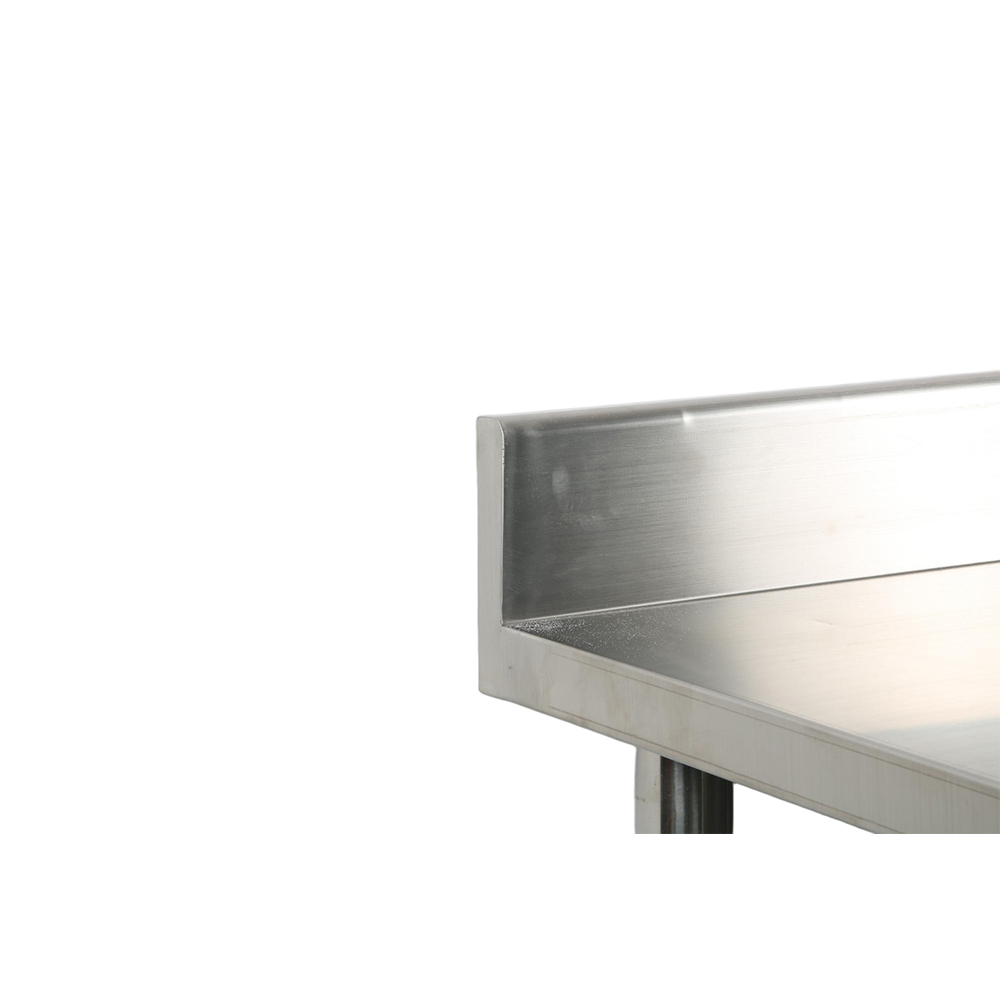 Stainless Steel Work Table With Back-Splash
