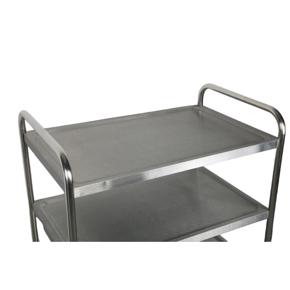Three-Tier Stainless Steel Serving Cart