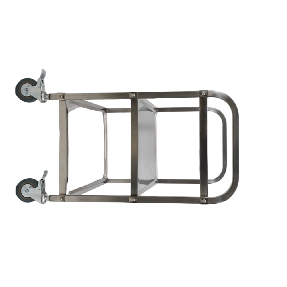 Three-Tier Stainless Steel Serving Cart