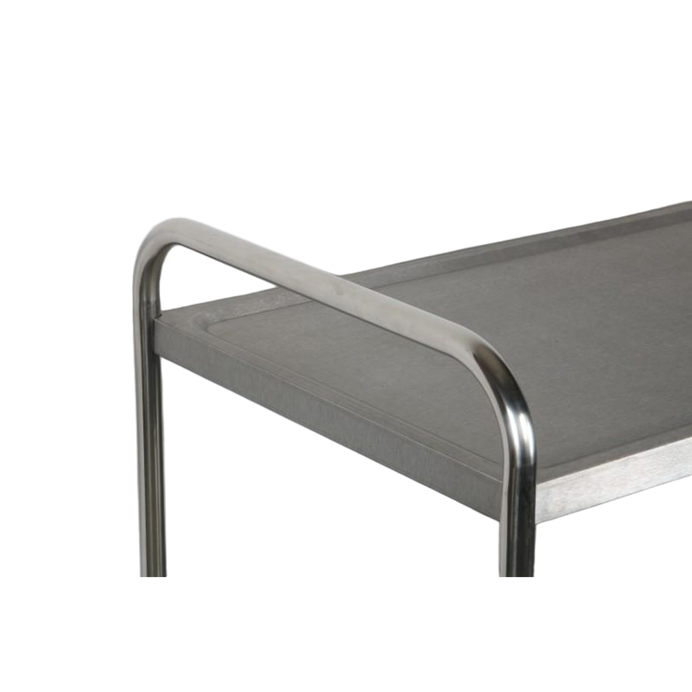 Three-Tier Stainless Steel Serving Cart