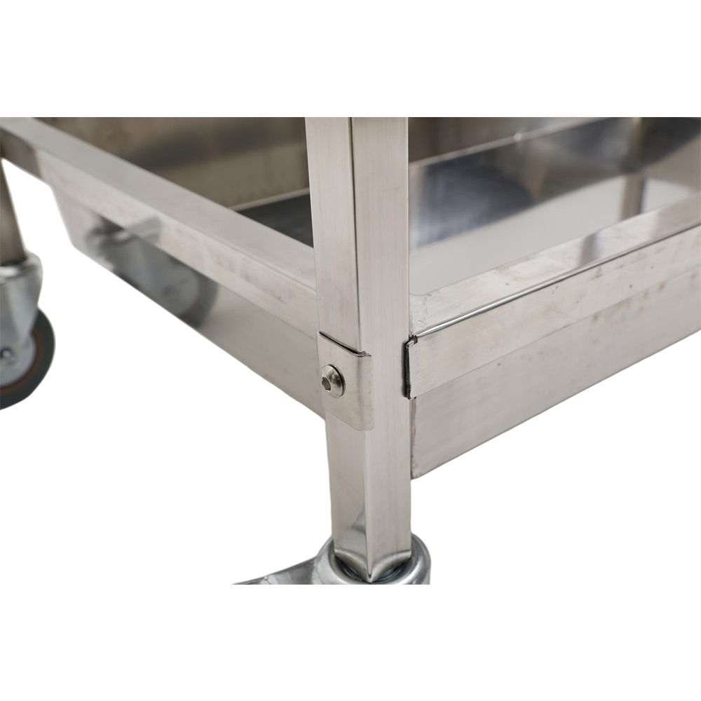 Stainless Steel Dish Collection Cart