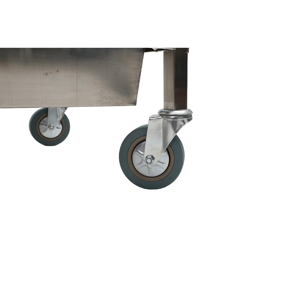 Stainless Steel Dish Collection Cart