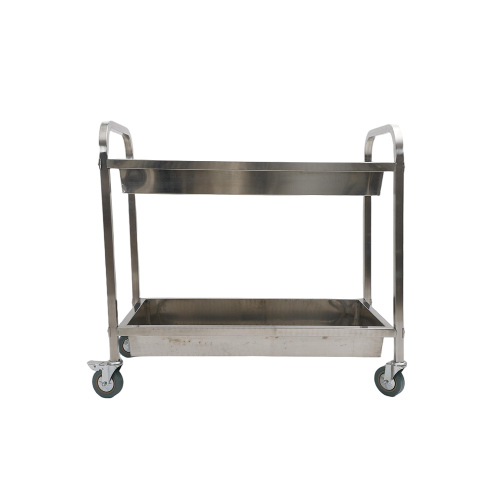 Stainless Steel Dish Collection Cart